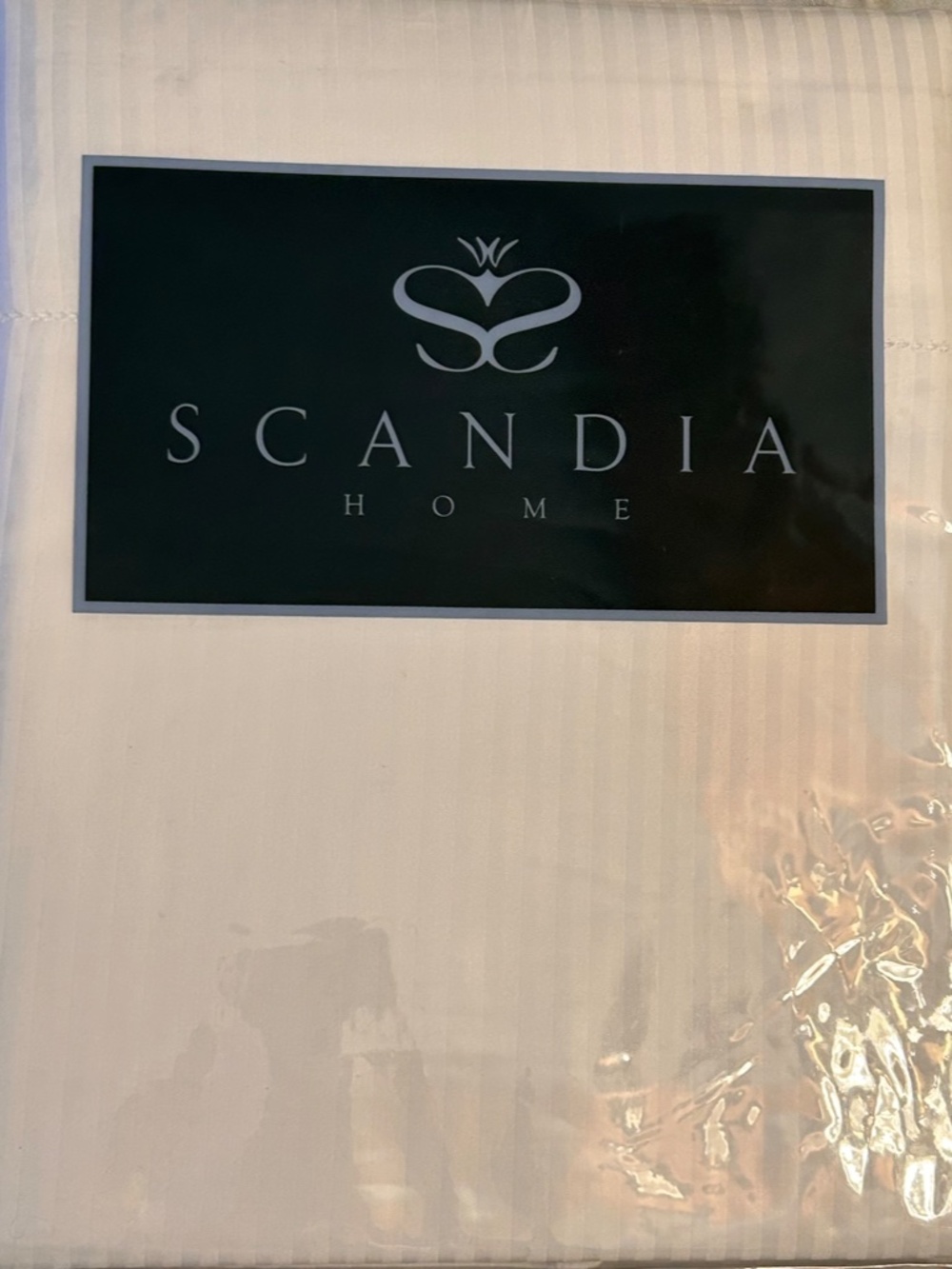 Scandia Savoia Luxe King Flat Sheet